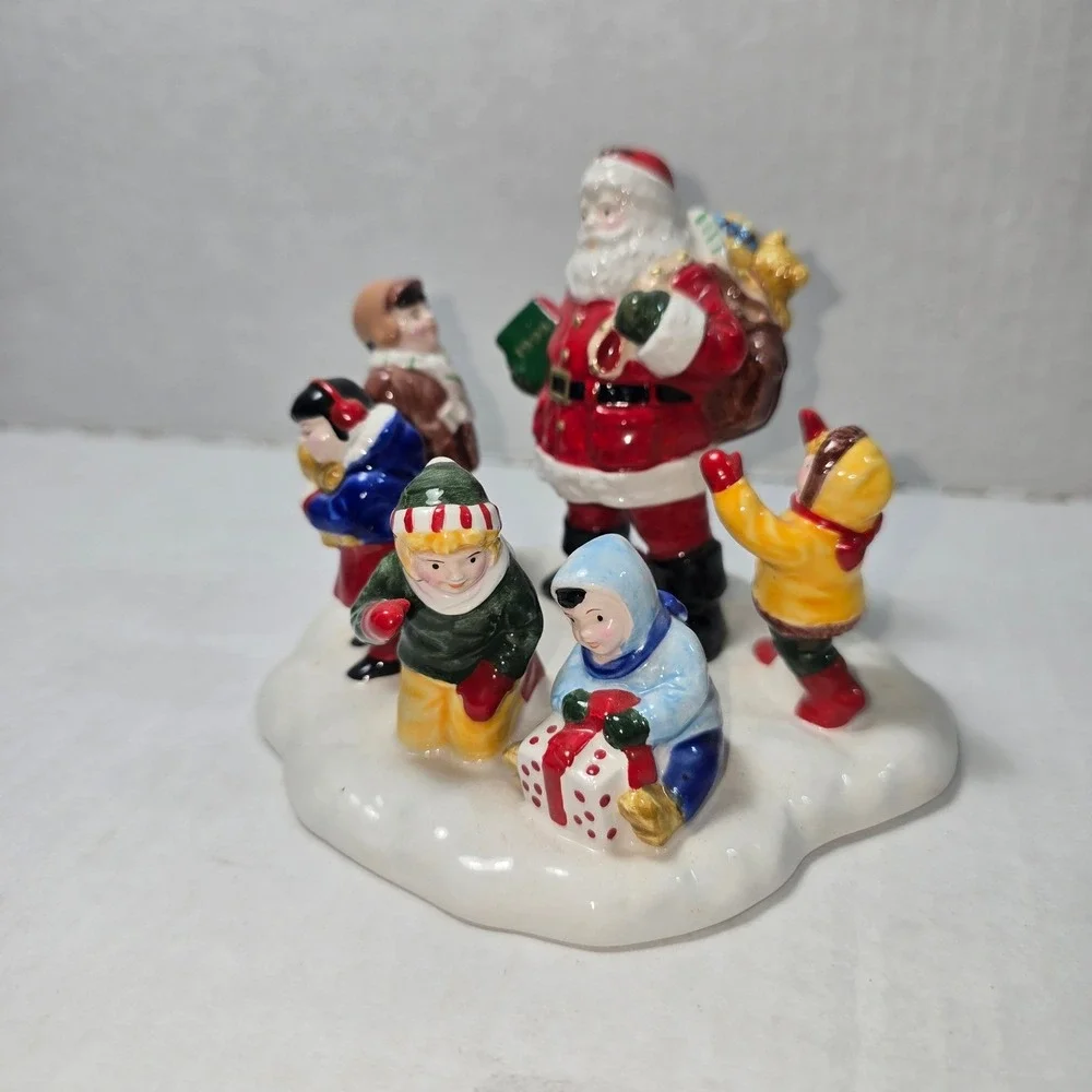Department 56 Original Snow‎ Village SANTA COMES TO TOWN 1995 #54771 retired